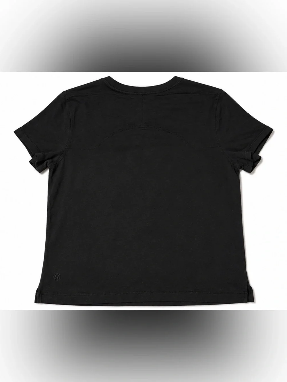 lululemon athletica Black Short Sleeve Women's Crew Tee
